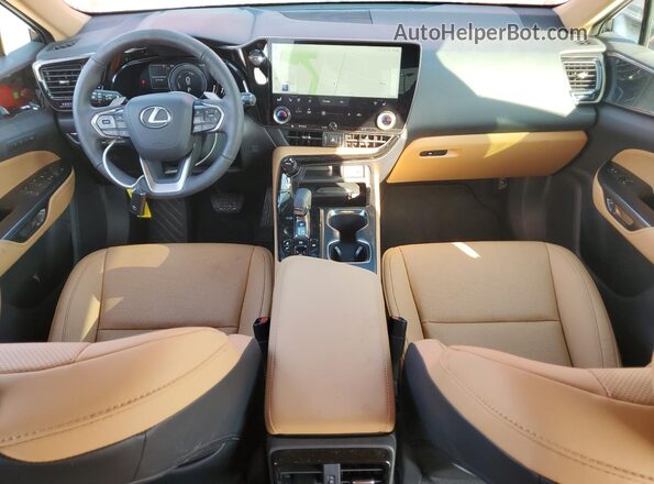 2T2GKCEZXSC032606 2025 LEXUS NX Red Widok deski rozdzielczej