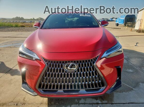 2T2HGCEZ5PC026029 2023 LEXUS NX Красный Вид спереди