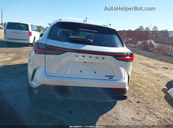 2T2HGCEZ9SC085299 2025 LEXUS NX 350 White 