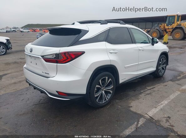 2T2HGMDA0MC070047 2021 LEXUS RX 450H White Rear right