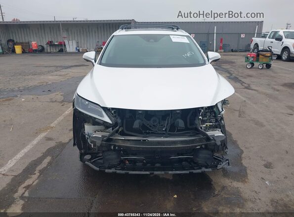 2T2HGMDA0MC070047 2021 LEXUS RX 450H White Rear interior view