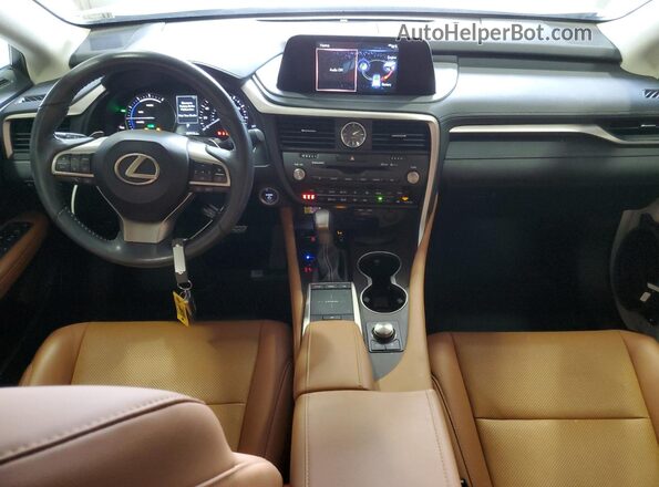 2T2HGMDA3MC057017 2021 LEXUS RX White Widok deski rozdzielczej