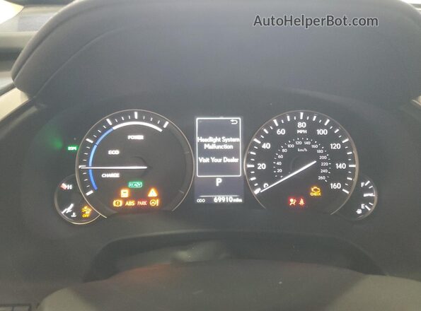 2T2HGMDA3MC057017 2021 LEXUS RX White Widok zestawu wskaźników