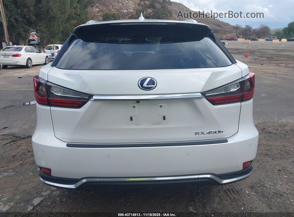 2T2HGMDA3NC090472 2022 LEXUS RX 450H White 