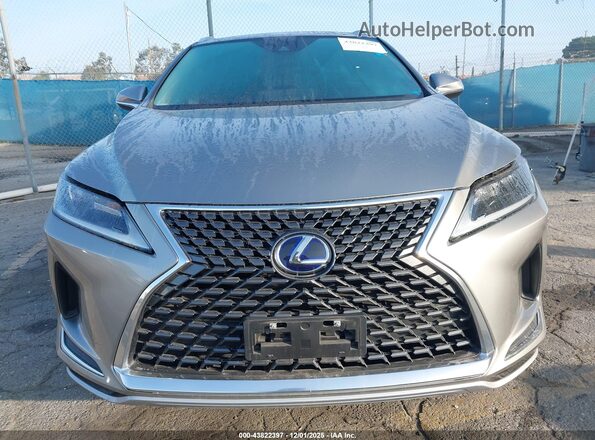 2T2HGMDA3NC093095 2022 LEXUS RX 450H Gray Widok zestawu wskaźników