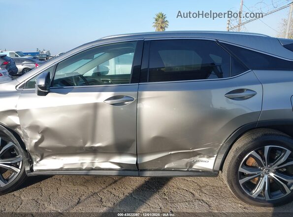 2T2HGMDA3NC093095 2022 LEXUS RX 450H Gray Widok wnętrza 360 stopni