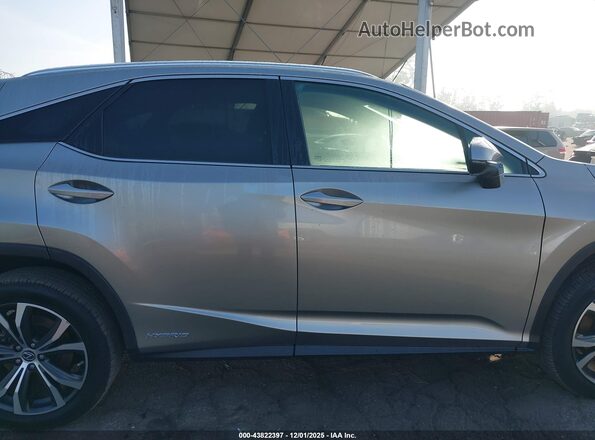 2T2HGMDA3NC093095 2022 LEXUS RX 450H Gray Widok wnętrza z tyłu