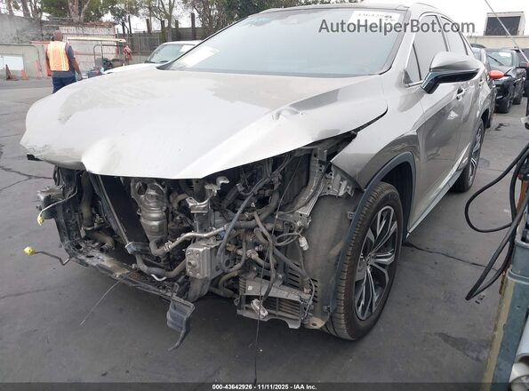 2T2HGMDA6LC051212 2020 LEXUS RX 450H Silver Առջևի ձախ երեք քառորդ տեսարան