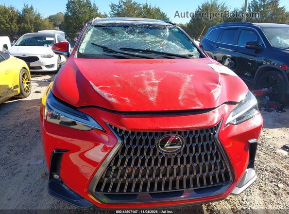 2T2HKCEZ2RC018374 2024 LEXUS NX 350H Red Dashboard view