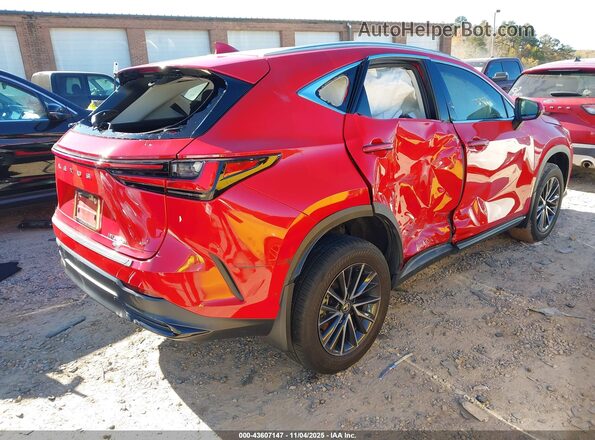 2T2HKCEZ2RC018374 2024 LEXUS NX 350H Red Rear right