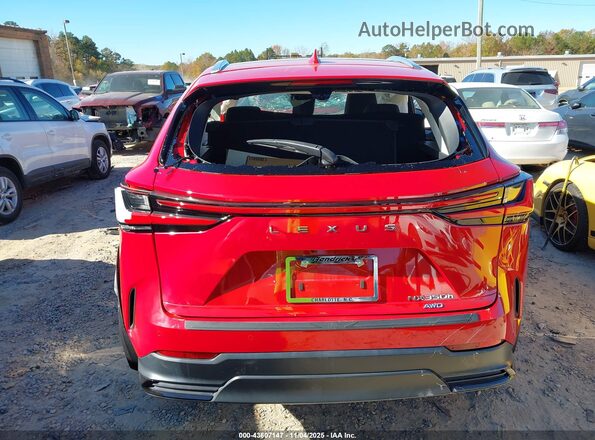 2T2HKCEZ2RC018374 2024 LEXUS NX 350H Red 