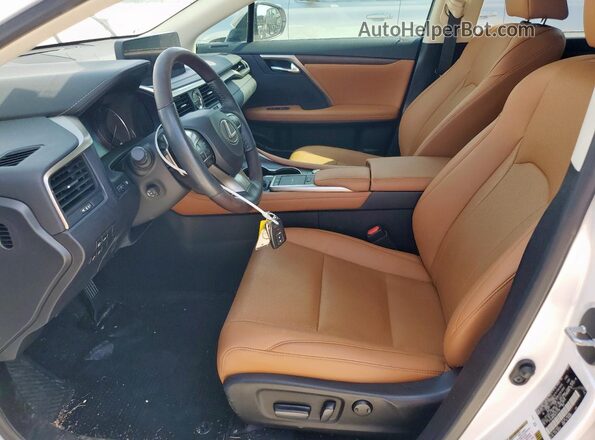 2T2HZMAA0NC223199 2022 LEXUS RX White Widok wnętrza z przodu