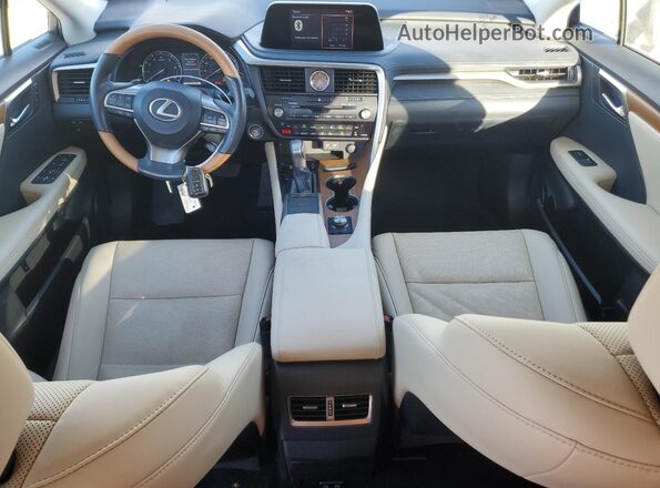 2T2HZMAA1MC183603 2021 LEXUS RX White წინა პანელის ხედი