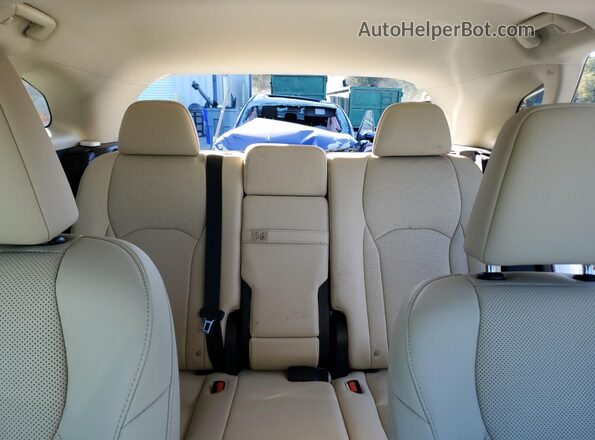2T2HZMAA1MC183603 2021 LEXUS RX White უკანა სავარძლების ხედი