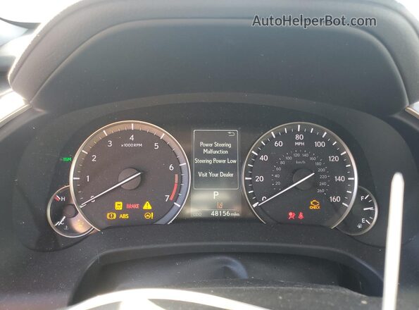 2T2HZMAA1MC213909 2021 LEXUS RX Charcoal Вид щитка приладів