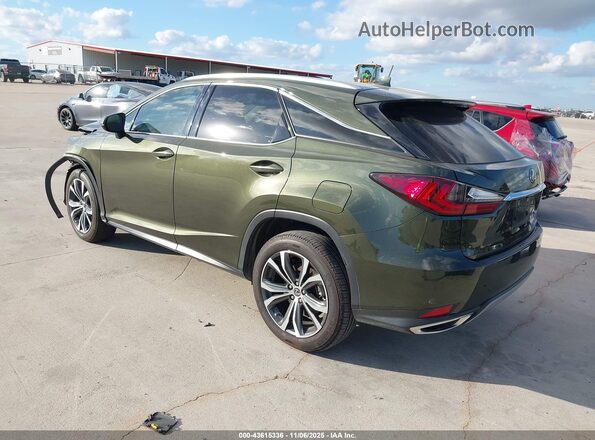 2T2HZMAA2NC224967 2022 LEXUS RX 350 Green Tył lewy