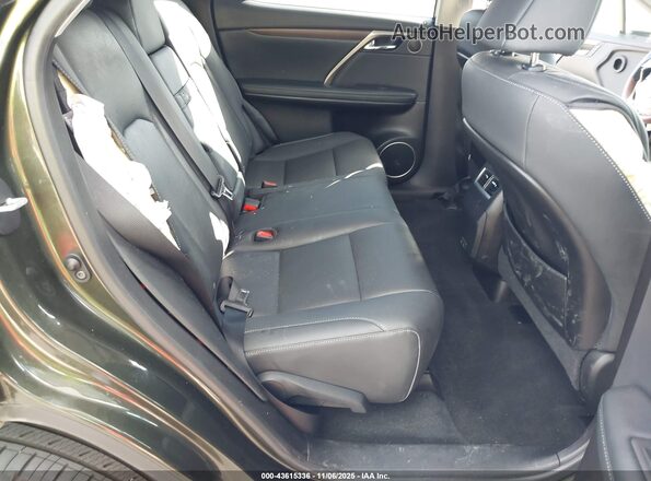 2T2HZMAA2NC224967 2022 LEXUS RX 350 Green Widok naklejki z numerem VIN