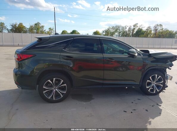 2T2HZMAA2NC224967 2022 LEXUS RX 350 Green Widok wnętrza z tyłu