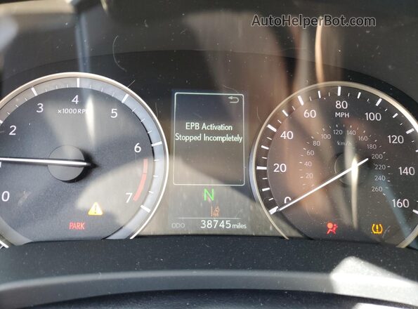 2T2HZMAA3MC207531 2021 LEXUS RX White Вид щитка приладів