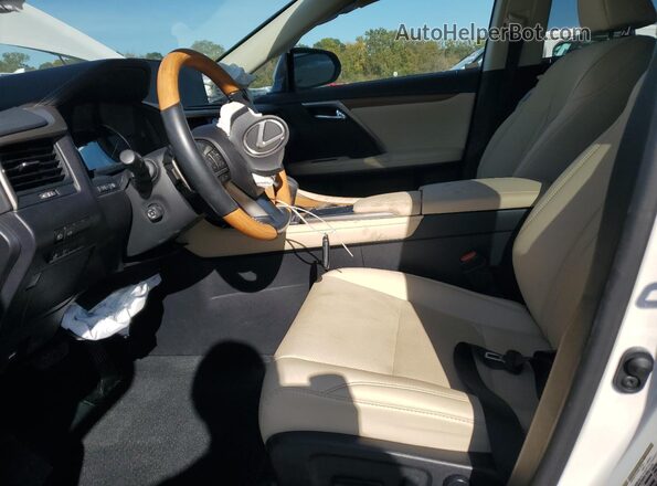 2T2HZMAA3MC207531 2021 LEXUS RX White Вид салону спереду
