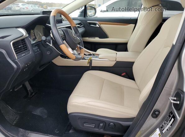 2T2HZMAA3NC233791 2022 LEXUS RX Серый Вид салона спереди