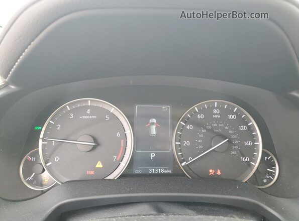2T2HZMAA6MC202677 2021 LEXUS RX White Vista del cuadro de instrumentos