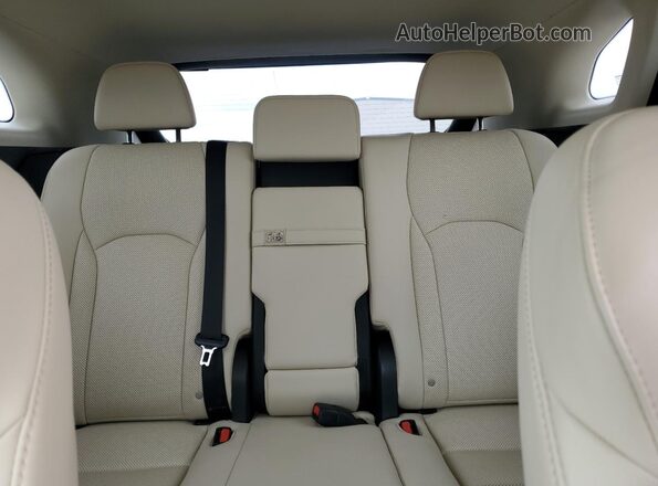 2T2HZMAA6MC202677 2021 LEXUS RX White Vista de los asientos traseros