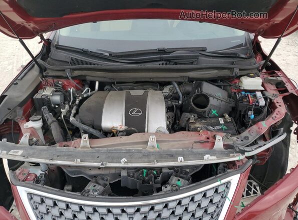 2T2HZMAA6MC202677 2021 LEXUS RX White Vista del compartimento del motor