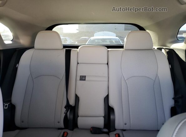 2T2HZMAA8LC170281 2020 LEXUS RX White Widok tylnych siedzeń