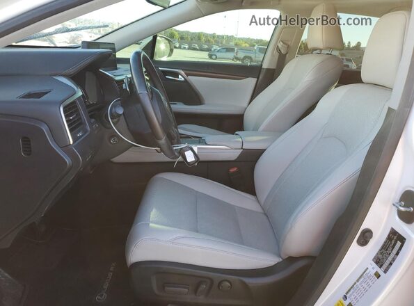 2T2HZMAA8LC170281 2020 LEXUS RX White Widok wnętrza z przodu