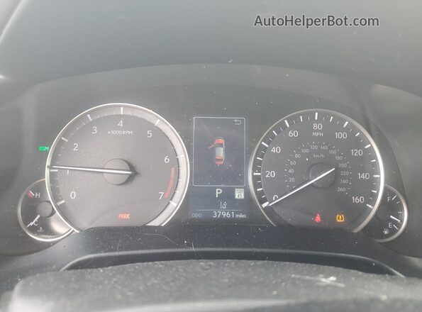 2T2HZMAA8NC253308 2022 LEXUS RX Charcoal Widok zestawu wskaźników