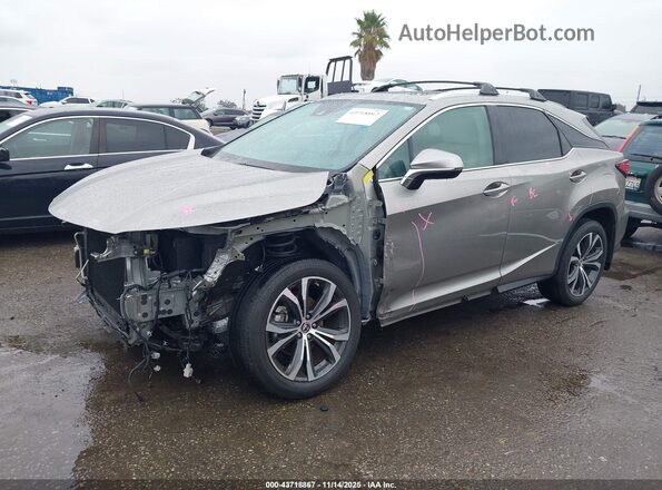 2T2HZMAA9LC179152 2020 LEXUS RX 350 Gray Vista tres cuartos delantera izquierda