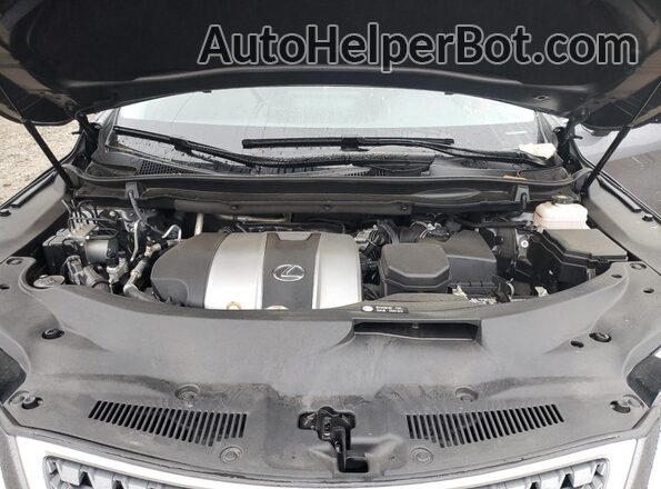2T2HZMAA9NC232435 2022 LEXUS RX Charcoal Widok komory silnika