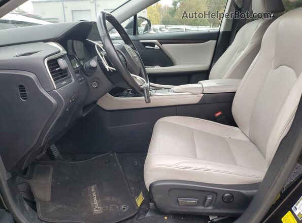 2T2HZMDA1MC281459 2021 LEXUS RX Black Вид салону спереду
