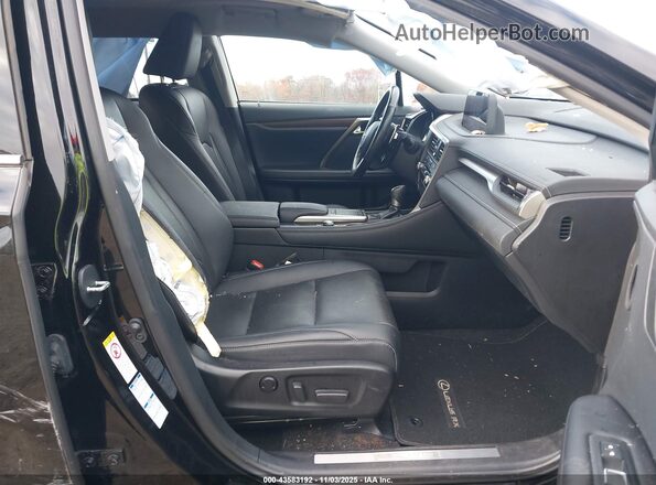 2T2HZMDA2LC218921 2020 LEXUS RX 350 Черный Вид салона спереди