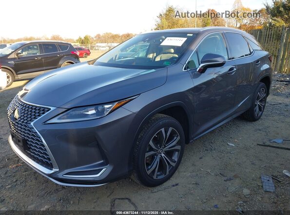 2T2HZMDA2MC258496 2021 LEXUS RX 350 Gray Առջևի ձախ երեք քառորդ տեսարան
