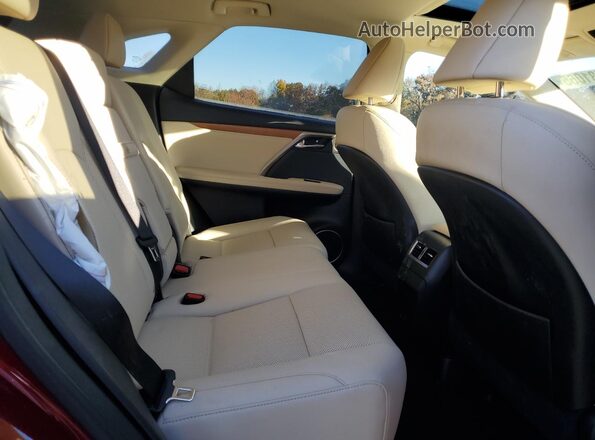 2T2HZMDA2MC269272 2021 LEXUS RX Burgundy Вид задньої частини салону