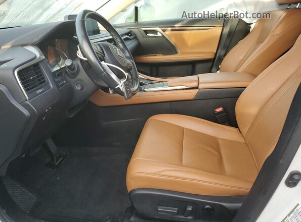 2T2HZMDA2MC281065 2021 LEXUS RX White წინა სალონის ხედი