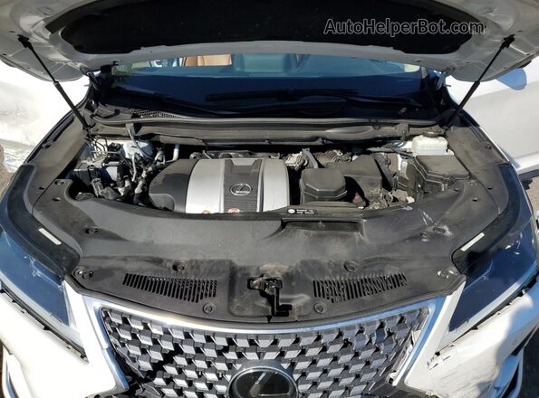2T2HZMDA2MC281065 2021 LEXUS RX White ძრავის განყოფილების ხედი