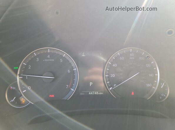 2T2HZMDA3LC215073 2020 LEXUS RX Белый Вид щитка приборов