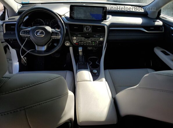 2T2HZMDA3LC215073 2020 LEXUS RX Белый Вид панели приборов