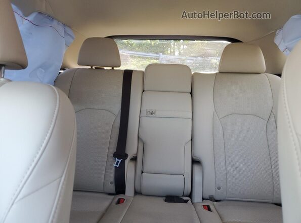 2T2HZMDA3LC231869 2020 LEXUS RX Blue Vista de los asientos traseros