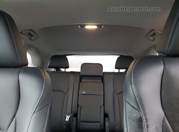 2T2HZMDA4LC239527 2020 LEXUS RX Gray Rear seats view