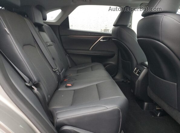 2T2HZMDA4LC239527 2020 LEXUS RX Gray Rear interior view