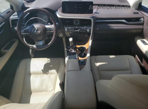 2T2HZMDA6LC234152 2020 LEXUS RX White Dashboard view