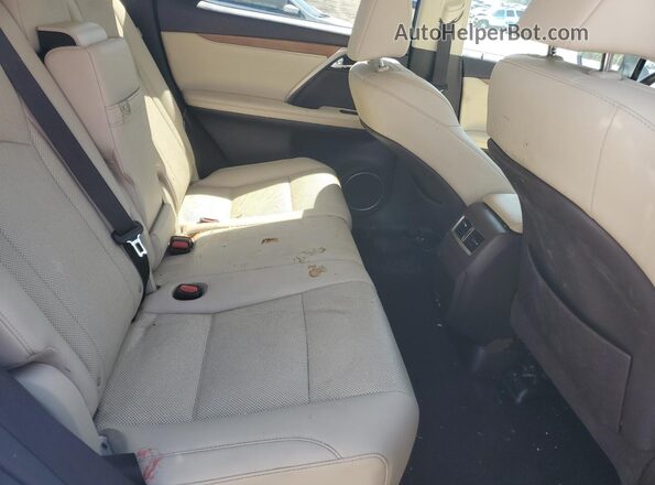 2T2HZMDA6LC234152 2020 LEXUS RX White Rear interior view