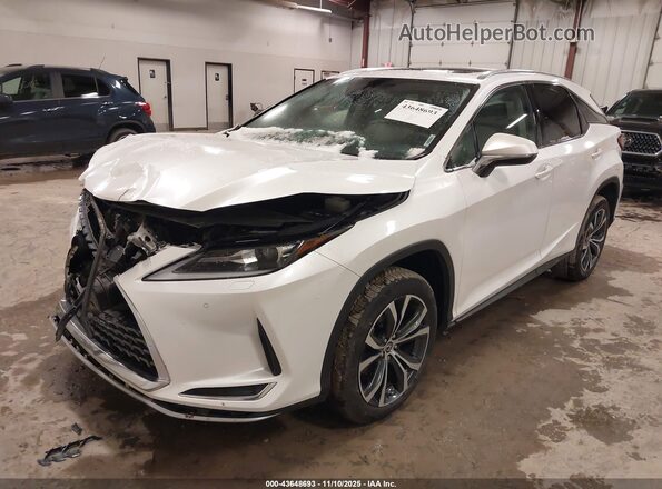 2T2HZMDA6NC310908 2022 LEXUS RX 350 Белый Передняя левая четверть