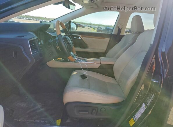 2T2HZMDA7MC275908 2021 LEXUS RX Black Widok wnętrza z przodu