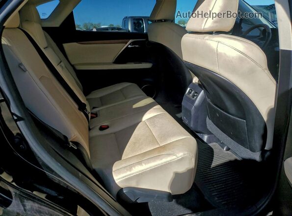2T2HZMDA7MC275908 2021 LEXUS RX Black Widok wnętrza z tyłu