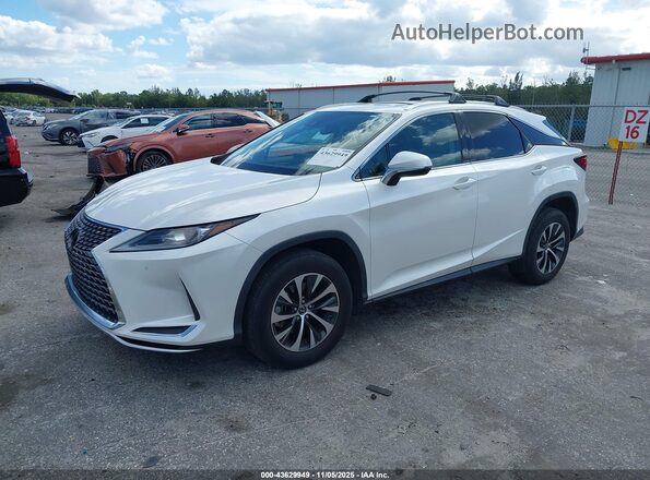 2T2HZMDA8LC216719 2020 LEXUS RX 350 White Առջևի ձախ երեք քառորդ տեսարան